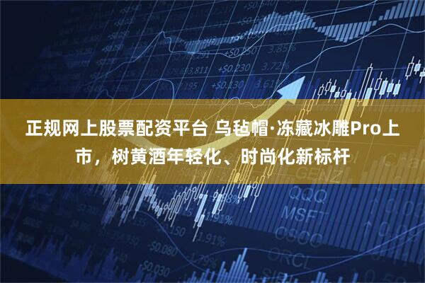 正规网上股票配资平台 乌毡帽·冻藏冰雕Pro上市，树黄酒年轻化、时尚化新标杆